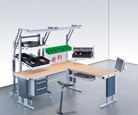 Ergonomische Arbeitsplatzsysteme von Otto Kind