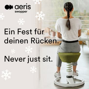 Niederreiter Aeris XMAS - ein Fest für deinen Rücken